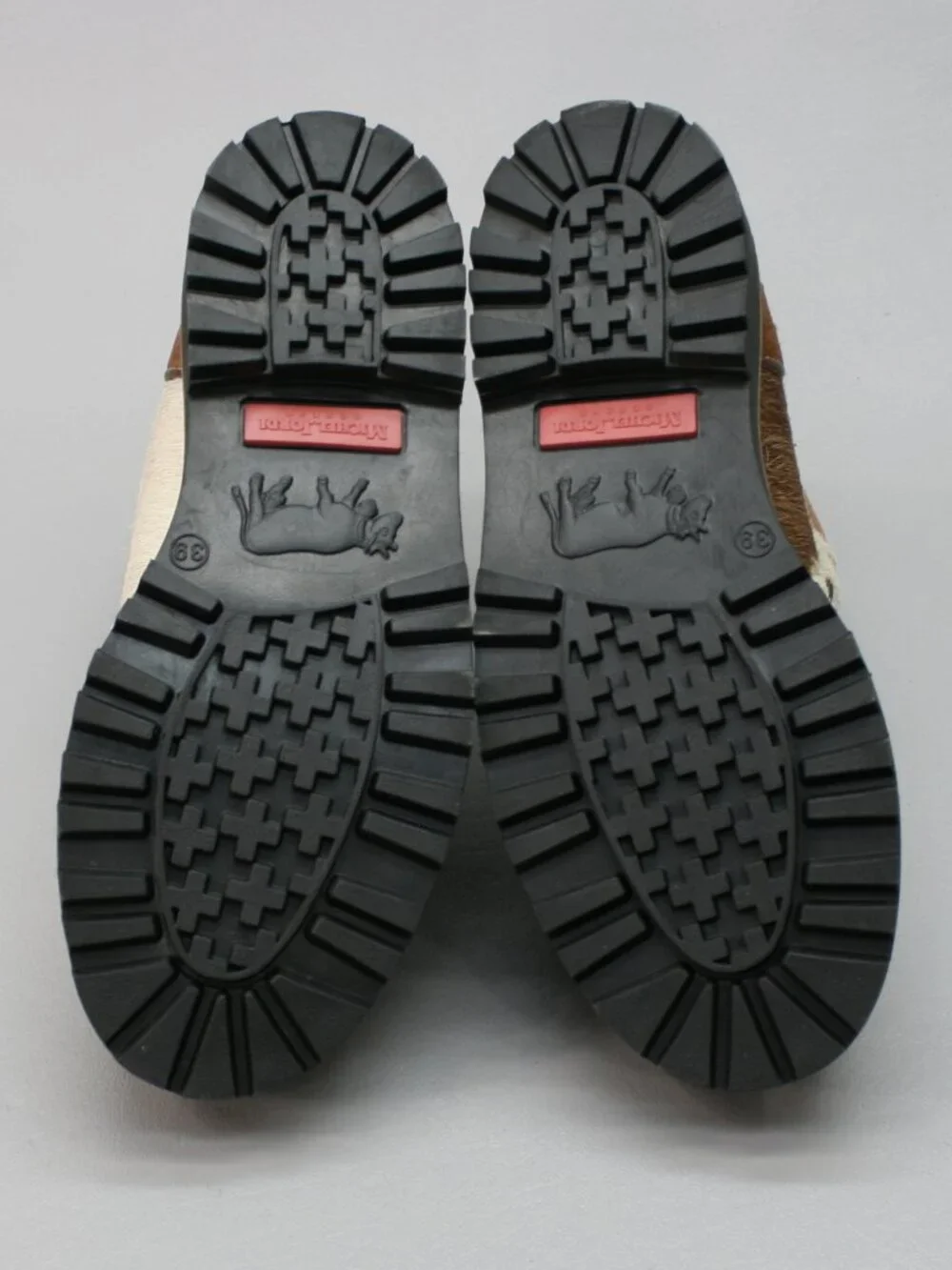 Michel Jordi 39 Ladies 8-8.5 Geneve Cowhide Hair Spirit Switzerland Ethno Boots - Picture 8 of 12